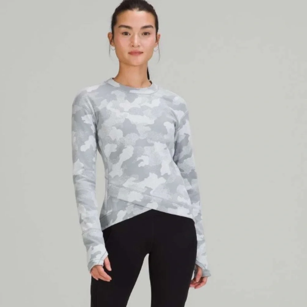 Lululemon Close to Crossing Long Sleeve Shirt *Rulu Heritage Speckle Camo Jacqua